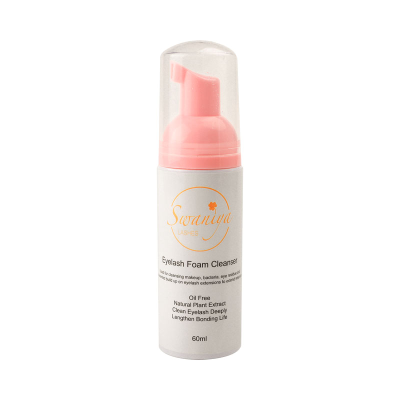 Swaniya® revoluciona la limpieza de maquillaje de ojos: el limpiador de espuma de las pestañas elimina fácilmente todo el maquillaje de ojos