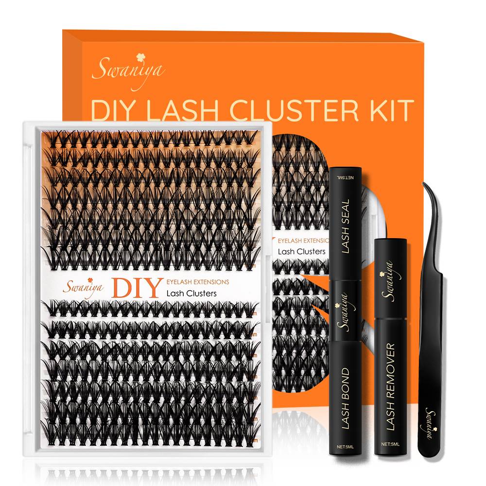 Racajeros de extensiones de pestañas de bricolaje